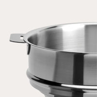 Cristel - 8" Stainless Steel Silver Strate Universal Steamer - CVU20QL
