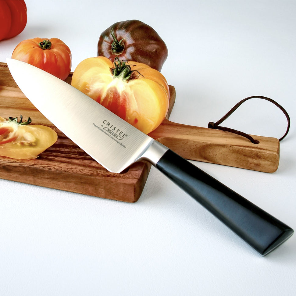 Cristel - 6.2" Black Stainless Steel Chef's Knife - MACC