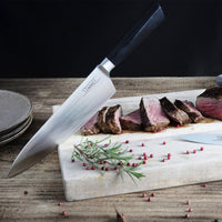 Cristel - 6.2" Black Stainless Steel Chef's Knife - MACC