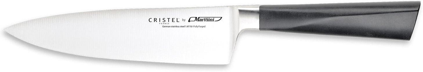 Cristel - 6.2" Black Stainless Steel Chef's Knife - MACC