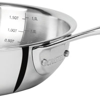 Cristel - 8.5" 5-Ply Frying Pan Castel'Pro Ultraply Collection - PS22CPFN