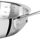Cristel - 8.5" 5-Ply Frying Pan Castel'Pro Ultraply Collection - PS22CPFN