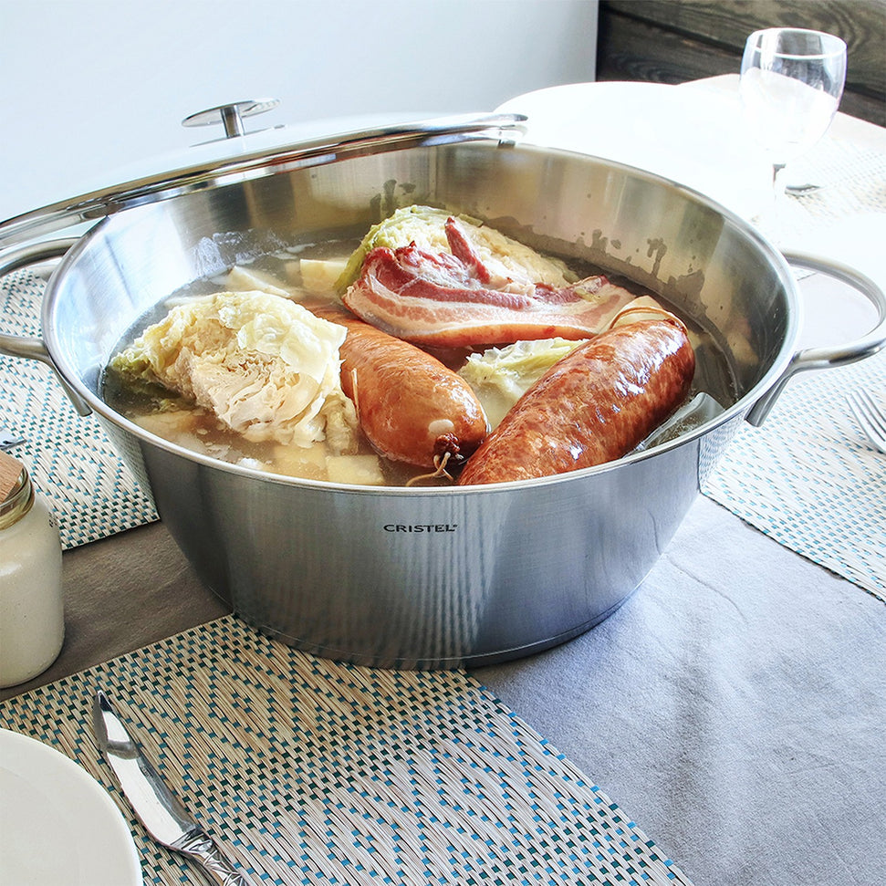 Cristel - 9 L Stainless Steel Large-Capacity Pot - BC34MPB - DISCONTINUED