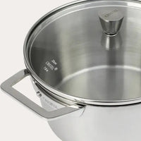 Cristel - 9.5" Round Glass Lid - K24MV