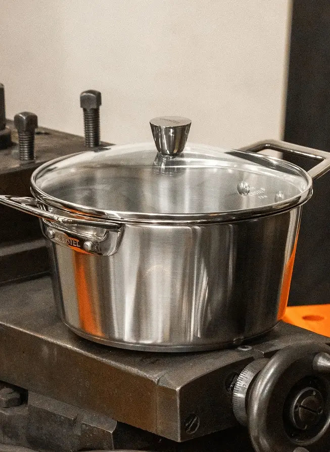 Cristel - 9.5" Round Glass Lid - K24MV