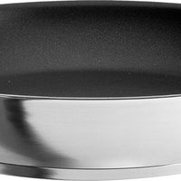 Cristel - 11" Stainless Steel Non-Stick Deep Frying Pan with Detachable Handle - PH28QLE