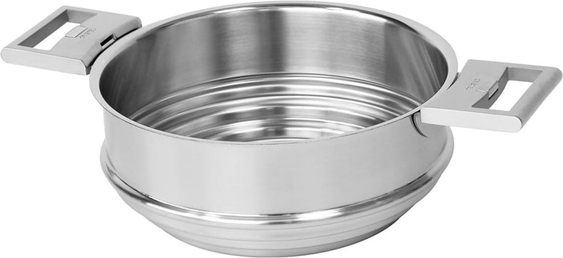Cristel - 9.5" Stainless Steel Silver Strate Universal Steamer - CVU24QL