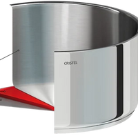 Cristel - Asperagus Cooker / Pot With Basket And Glass Lid Mutine Collection - CA16V