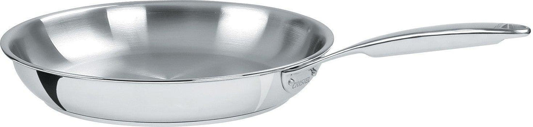 Cristel - Castel'Pro Multiply 10" Stainless Steel Frying Pan With Fixed Handle - P26CPFTN