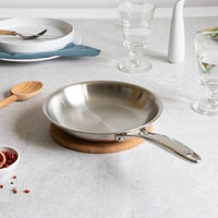 Cristel - Castel'Pro Multiply 8" Stainless Steel Frying Pan With Fixed Handle - P20CPFTN