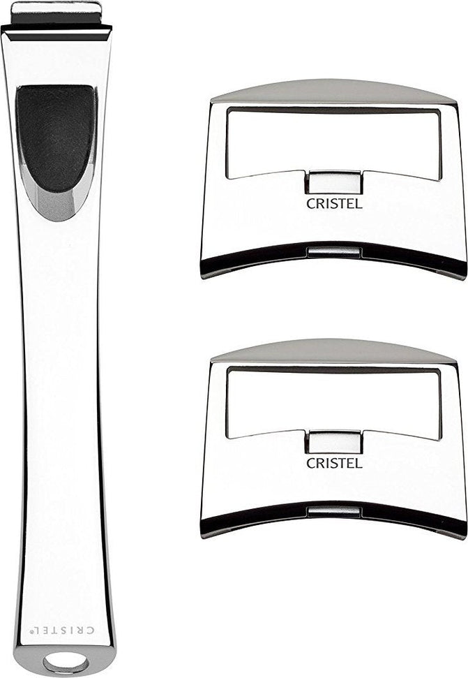 Cristel - Casteline Casteline, Pack of 1 Long Handle + 2 Side Handles - SPPLCX - DISCONTINUED