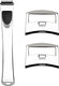 Cristel - Casteline Casteline, Pack of 1 Long Handle + 2 Side Handles - SPPLCX