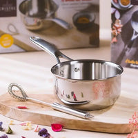 Cristel - Stainless Steel Saucepan Cooking Set - STC14CPF