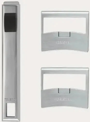 Cristel - Strate Silver Stainless Steel, Pack of Handles - SPPLSX
