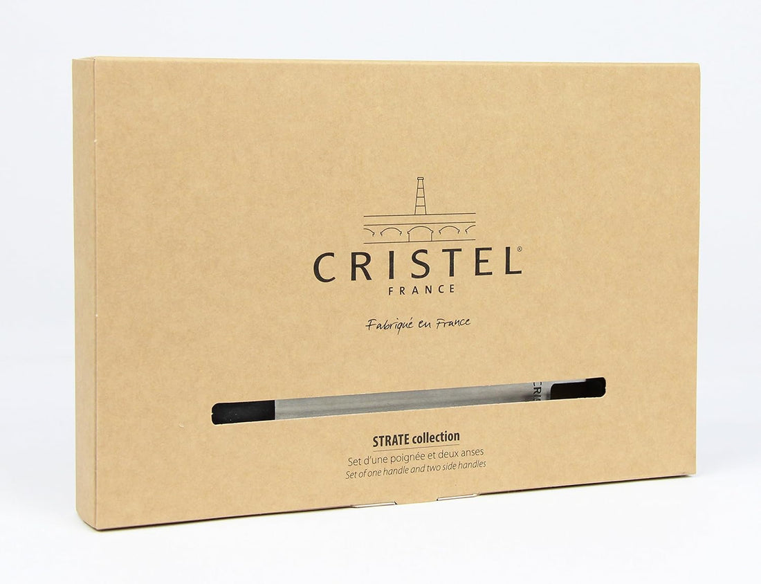 Cristel - Strate Silver Stainless Steel, Pack of Handles - SPPLSX