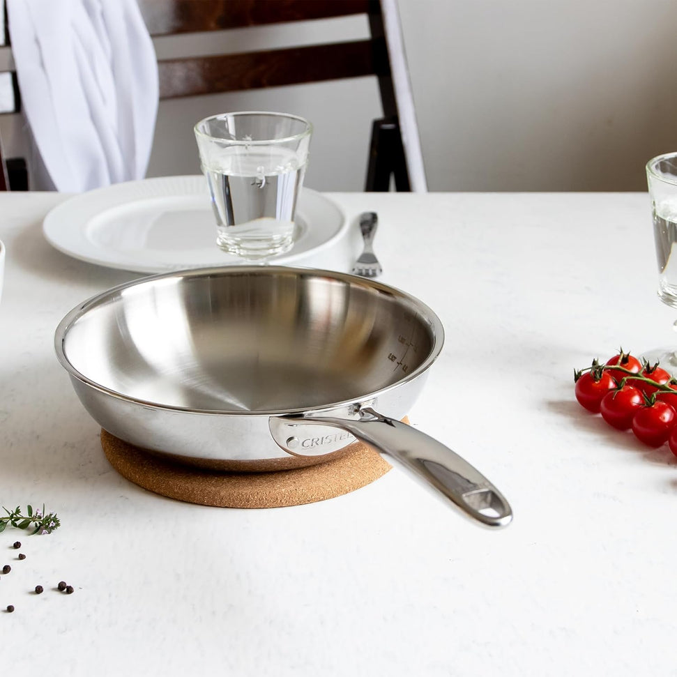 Cristel - Ultraply® Collection 7" Stainless Steel Frying Pan - PS18CPFN
