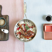 Cristel - Ultraply® Collection 7" Stainless Steel Frying Pan - PS18CPFN