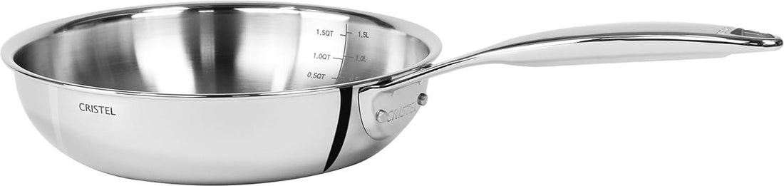 Cristel - Ultraply® Collection 7" Stainless Steel Frying Pan - PS18CPFN