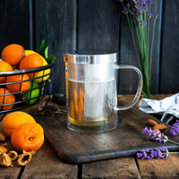 Cristel - Verbana Double Wall Tea Cup 0.4 L with Infuser - THM04V