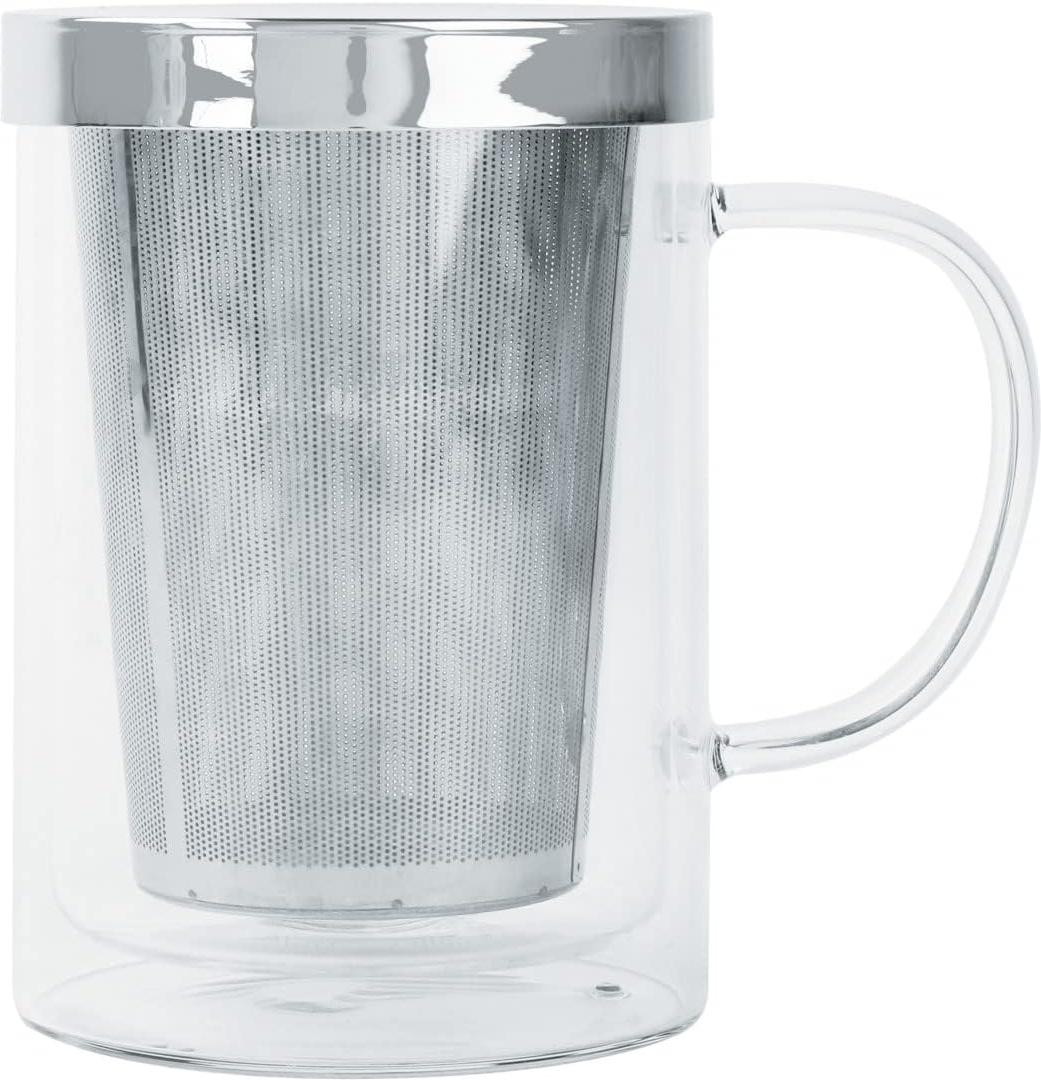 Cristel - Verbana Double Wall Tea Cup 0.4 L with Infuser - THM04V