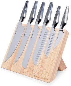Crowd Cookware - Stainless Steel Knives with Whetstone, Pack of 6 - 77659