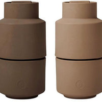 CrushGrind - BILLUND 12 cm All Spice & Cardamom Salt Pepper Grinders, Pack of 2 - 060300-4002-X4