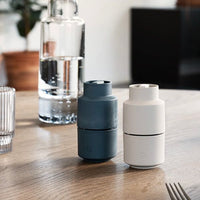 CrushGrind - BILLUND 12 cm Blueberry & Cumin Salt Pepper Grinders, Pack of 2 - 060300-4003-X4