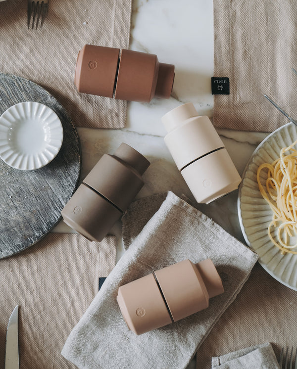 CrushGrind - BILLUND 12 cm Garlic Salt Pepper Grinder - 060300-0014-X4