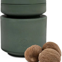 CrushGrind - BILLUND Nutmeg 8 cm Green Salt Pepper Grinder - 060350-0028-X4