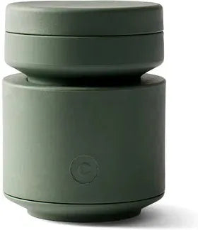 CrushGrind - BILLUND Nutmeg 8 cm Green Salt Pepper Grinder - 060350-0028-X4