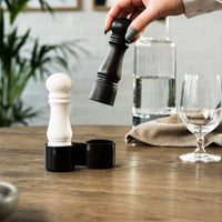 CrushGrind - Black & White Mini Grinder Mill Set - 060080-4002-X12