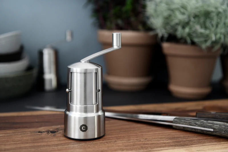 CrushGrind - COPENHAGEN 105 mm Stainless Steel Pepper Grinder - 068010-3001