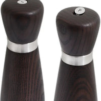 CrushGrind - KYOTO 17 cm Ash Brown Wooden Salt Pepper Grinder - 070365-2073-X4