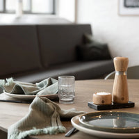 CrushGrind - KYOTO 17 cm Oak Wooden Salt Pepper Grinder - 070366-2002-X4