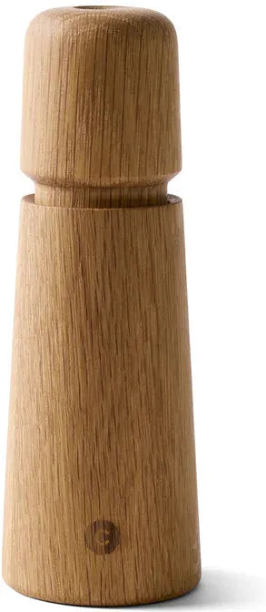 CrushGrind - STOCKHOLM 17 cm Oak Wooden Salt Pepper Grinder - 070284-2002-X4