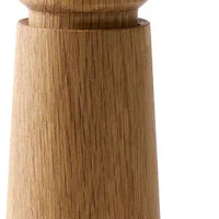 CrushGrind - STOCKHOLM 17 cm Oak Wooden Salt Pepper Grinder - 070284-2002-X4