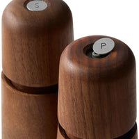 CrushGrind - STOCKHOLM 17 cm Walnut Wooden Salt Pepper Grinder - 070284-2031-X4