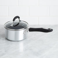 Cuisinart - 11 PC Advantage Nonstick Cookware Brushed Silver - 55-11BSC