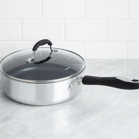 Cuisinart - 11 PC Advantage Nonstick Cookware Brushed Silver - 55-11BSC