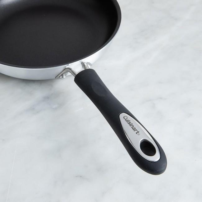 Cuisinart - 11 PC Advantage Nonstick Cookware Brushed Silver - 55-11BSC