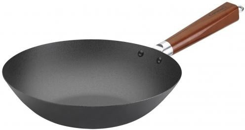 Cuisinart - 11" Pre-Seasoned Steel Wok - CSW26-28C