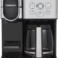 Cuisinart - 12 Cup 2-in-1 Coffee Maker & Single Serve Brewer - SS-16C