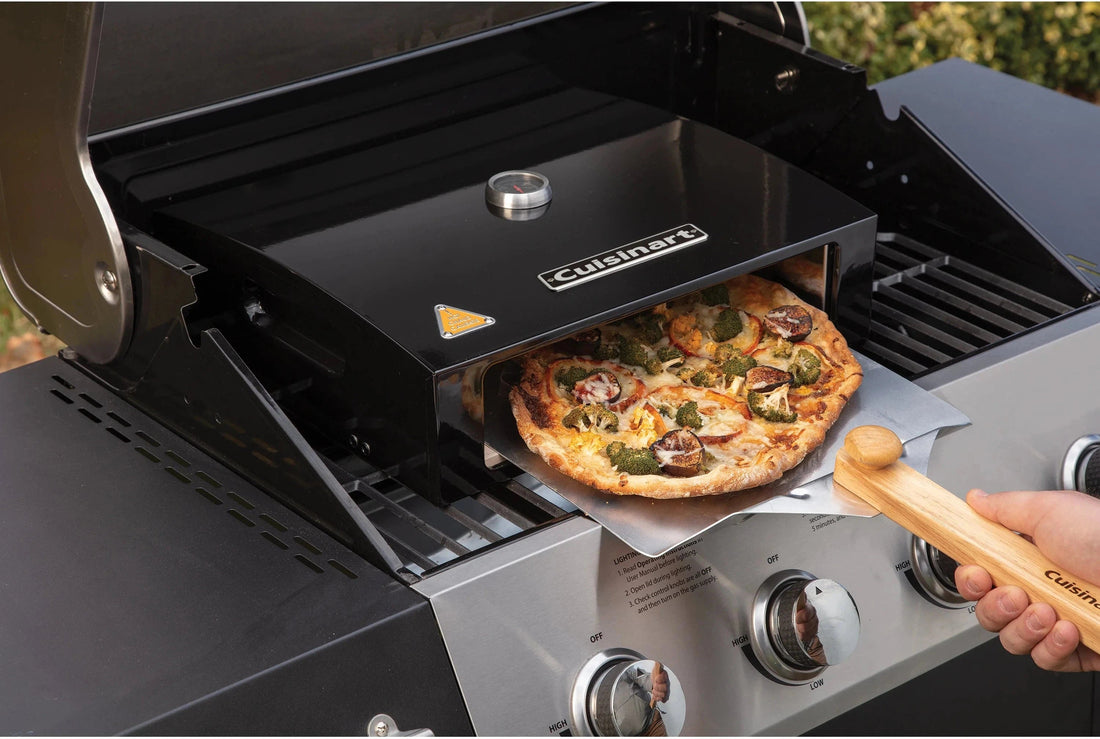 Cuisinart - 12" Grill Top Pizza Oven Kit - CPO-700-C