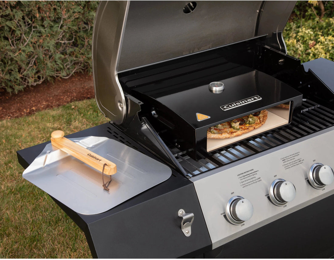 Cuisinart - 12" Grill Top Pizza Oven Kit - CPO-700-C
