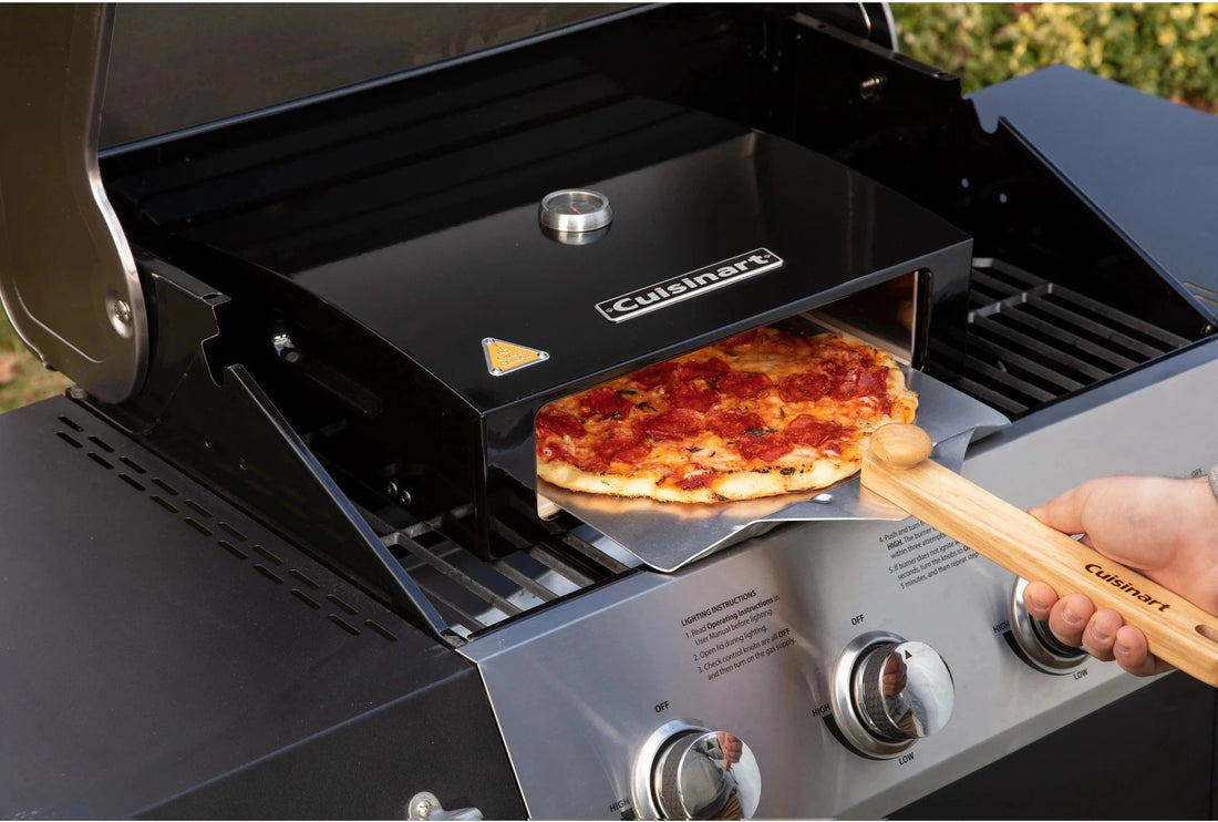 Cuisinart - 12" Grill Top Pizza Oven Kit - CPO-700-C