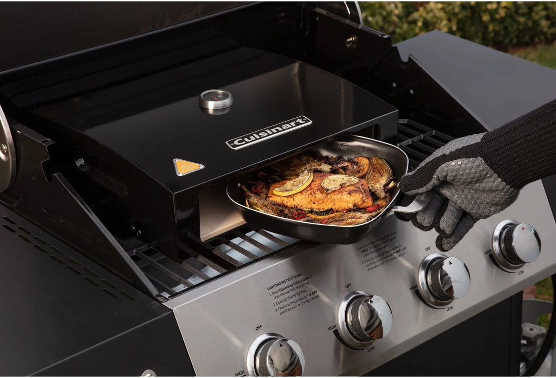 Cuisinart - 12" Grill Top Pizza Oven Kit - CPO-700-C