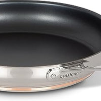 Cuisinart - 12" Non Stick Copper Band Skillet (No Helper) - 89FB22-30NSC