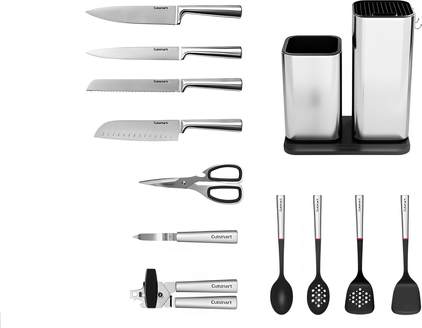 Cuisinart - 12 PC Knife Block Set with Tools & Gadgets - C77SS-12P3