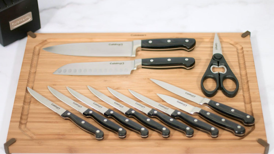 Cuisinart - 12 PC Pakkawood Nitrogen Knife Block Set - PWNC-12 PC - DISCONTINUED