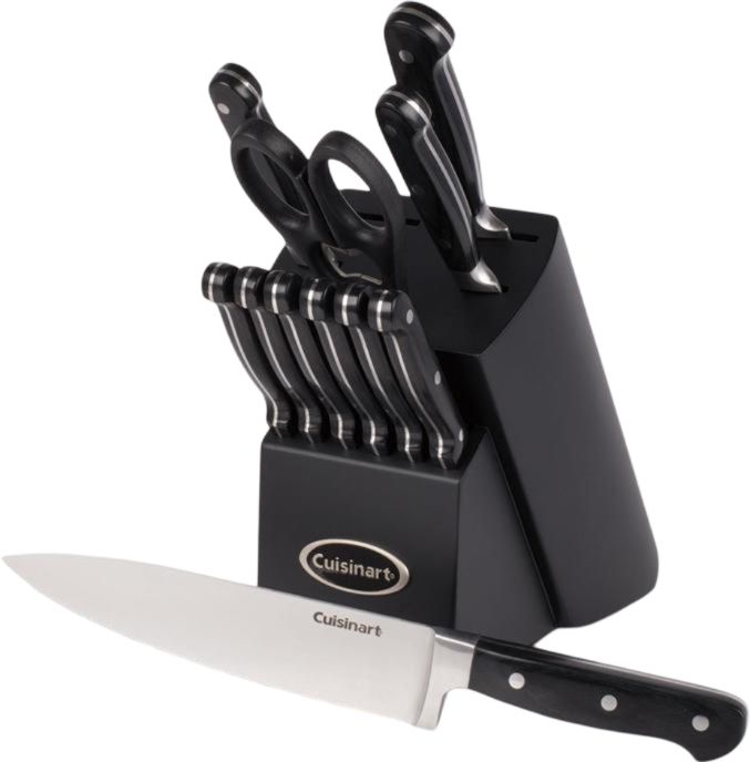Cuisinart - 12 PC Pakkawood Nitrogen Knife Block Set - PWNC-12 PC - DISCONTINUED